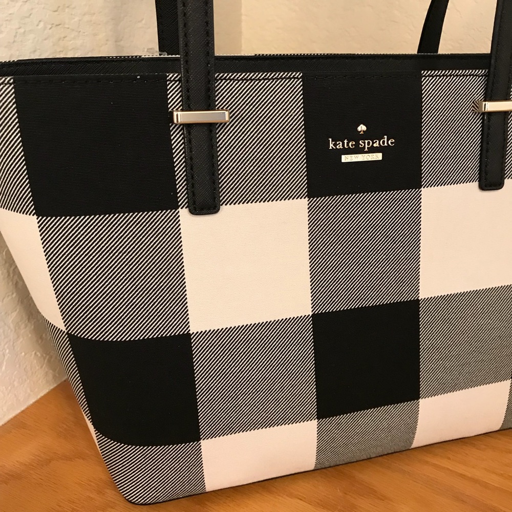 Kate spade Small harmony cedar street plaid bag - Picture 2 of 7